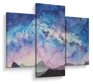 Kép - Milky Way, akvarell (90x60 cm)
