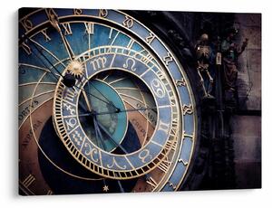 Kép - Orloj, Prága (70x50 cm)