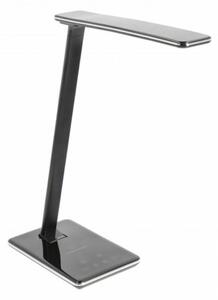 Lámpa Asztali TRITTON 6W, 340lm, AC220-240V, 4-CCT, Wireless töltő, USB, PF>0,5, RA>80, fekete