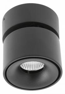 Lámpa Mennyezeti BIANCO, 8W, 680lm, AC220-240V, 50/60 Hz, PF>0,9, Ra≥80, IP20, IK06, 36°, 4000K, kör, fekete