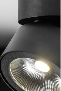 Lámpa Mennyezeti BIANCO 15W 1500lm, AC220-240V, 50/60 Hz, PF>0,5, Ra≥80, IP20, IK06, 36°, 4000K, kör, fekete
