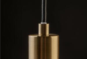 Lámpa Mennyezeti lámpatest LAMIA 3,9539, max.250V, 50/60Hz, 1*E27, max.40 W, IP20, átmérő 30, 6 cm, arany/fekete