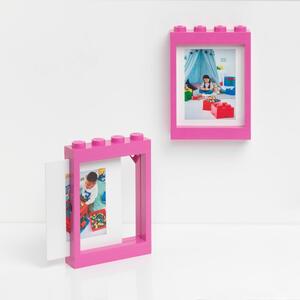 Rózsaszín képkeret, 19,3 x 26,8 cm - LEGO®