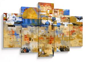 Kép - siratófal, Jerusalem, Israel (150x105 cm)