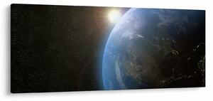 A táj képe az űrből (120x50 cm)