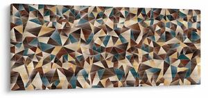 A háromszögek képe (120x50 cm)