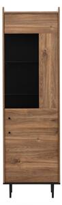 Vitrin Percival PC9 (fekete + brandy castello)