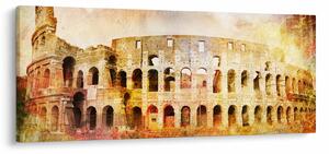 Kép - Digitális festészet, Colosseum, Róma, Olaszország (120x50 cm)
