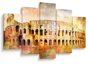 Kép - Digitális festészet, Colosseum, Róma, Olaszország (150x105 cm)