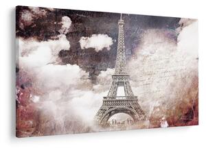 Kép - Eiffel-torony, Párizs, Franciaország (90x60 cm)