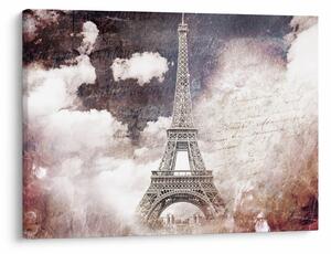 Kép - Eiffel-torony, Párizs, Franciaország (70x50 cm)