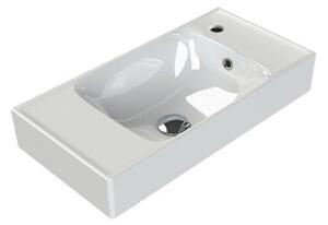 CeraStyle SHARP - JOBB CSAPLYUKAS - porcelán mosdókagyló - 60 x 30 cm