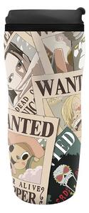 Utazó bögre One Piece - Wanted