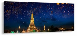 Kép - A boldogság lámpásai, Bangkok (120x50 cm)