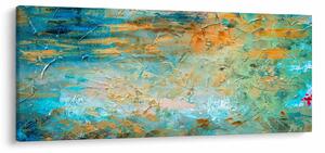 A kék absztrakció képe (120x50 cm)