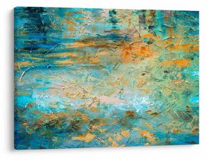 A kék absztrakció képe (70x50 cm)