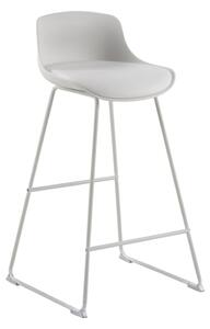 Fehér bárszék (ülésmagasság 76 cm) Tina – Actona