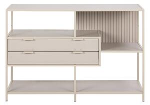 Szürke könyvespolc 114x78x35 cm Seaford – Actona