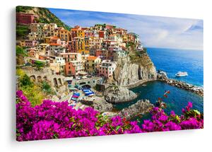 Kép - Manarola olasz falu (90x60 cm)