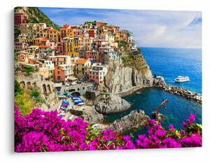 Kép - Manarola olasz falu (70x50 cm)