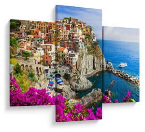 Kép - Manarola olasz falu (90x60 cm)