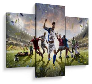 Kép - futball (90x60 cm)