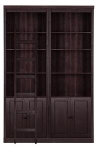 Barna borovi fenyő könyvespolc 148x223 cm Anita – Støraa