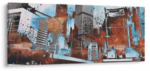 Kép - felhőkarcolók (120x50 cm)