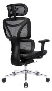 Professzionális irodai szék / forgószék / főnöki szék Levano Control Pro fekete LV0656