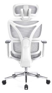 Professzionális irodai szék / forgószék / főnöki szék Levano Control Pro fehér LV0657