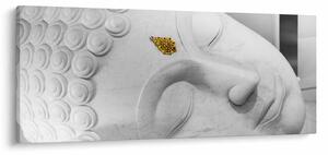 Kép - Fehér Buddha (120x50 cm)