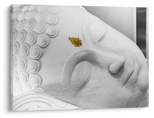 Kép - Fehér Buddha (70x50 cm)