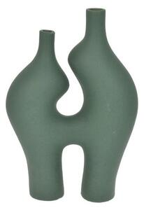 Serene váza - Kerámia - Zöld - 25 cm