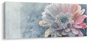 Kép - téli virág (120x50 cm)
