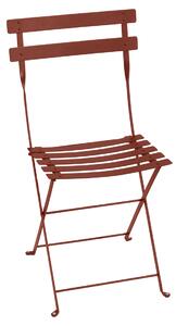 Okkervörös fém összecsukható szék Fermob Bistro