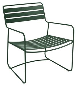 Sötétzöld fém kerti szék Fermob Meglepő