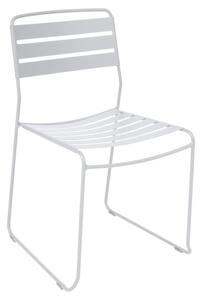 Fehér fém egymásra rakható kerti szék Fermob Meglepő