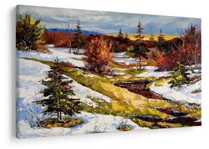 Kép - A tavasz érkezése (90x60 cm)