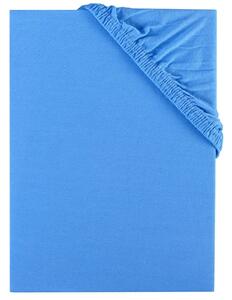 EMI Jersey kék színű gumis lepedő: Kiságy 60 x 120 cm
