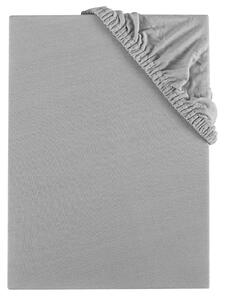 EMI Jersey szürke gumis lepedő: Lepedő 90 (100) x 200 cm