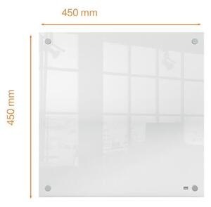 Emlékeztetőtábla, akril, fali, 45x45 cm, NOBO Home, átlátszó (VN5620)