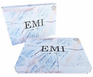EMI Evita szatén ágyneműhuzat: Standard egyszemélyes szett 1x (200x140) + 1x (90x70) cm