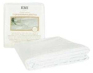 EMI fehér vízálló lepedő: Kiságy 60 x 120 cm
