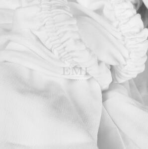 EMI Superstretch fehér gumis lepedő: Lepedő 90 (100) x 200 cm