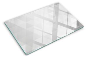 Üveg vágódeszka Geometriai minták szürke árnyalatokban
