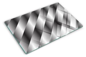 Üveg vágódeszka Geometriai minták szürke árnyalatokban