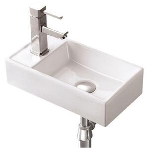 AREZZO design Austin 40x22 bal oldali mini kézmosó AR-340A