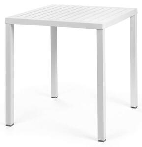 Nardi Cube 70 x 70 cm fehér kültéri asztal
