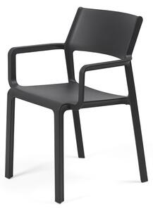 Nardi Trill antracit szürke kültéri karos szék