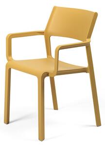 Nardi Trill mustár sárga kültéri karos szék
